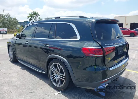 2021 Mercedes-Benz Gls Gls 450 из США, поврежденный, VIN 4JGFF5KE4MA375822